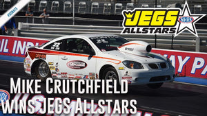 Mike Crutchfield wins the JEGS Allstars in Super Stock