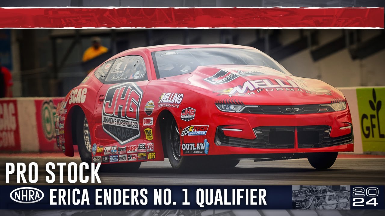 Erica Enders takes No. 1 qualifier at the Amalie Motor Oil NHRA Gatornationals