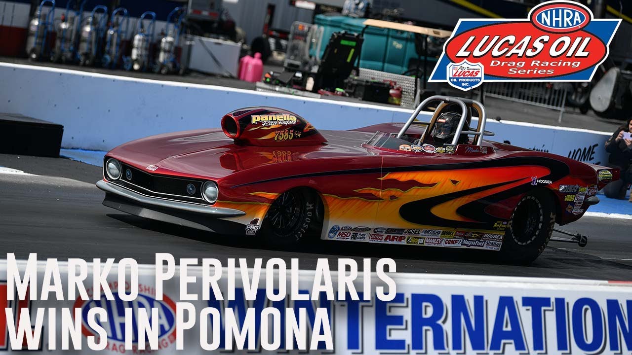 Marko Perivolaris wins Super Gas at Lucas Oil NHRA Winternationals