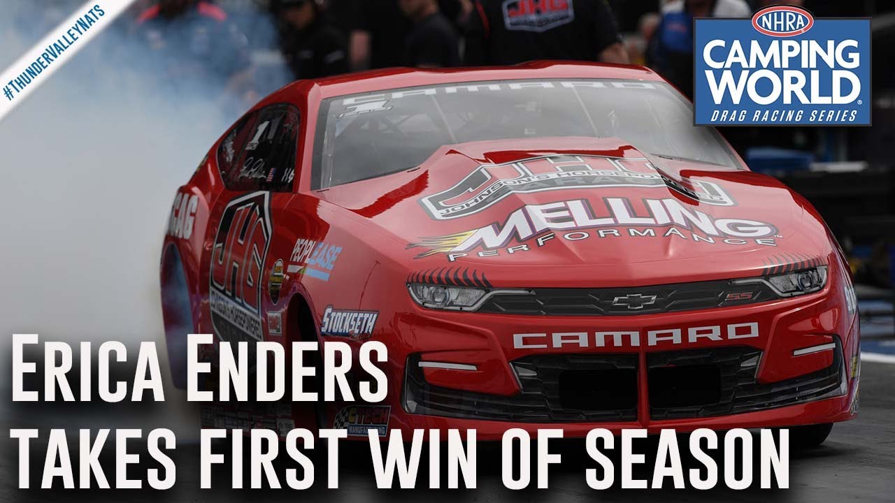 Erica Enders takes her first win of the season