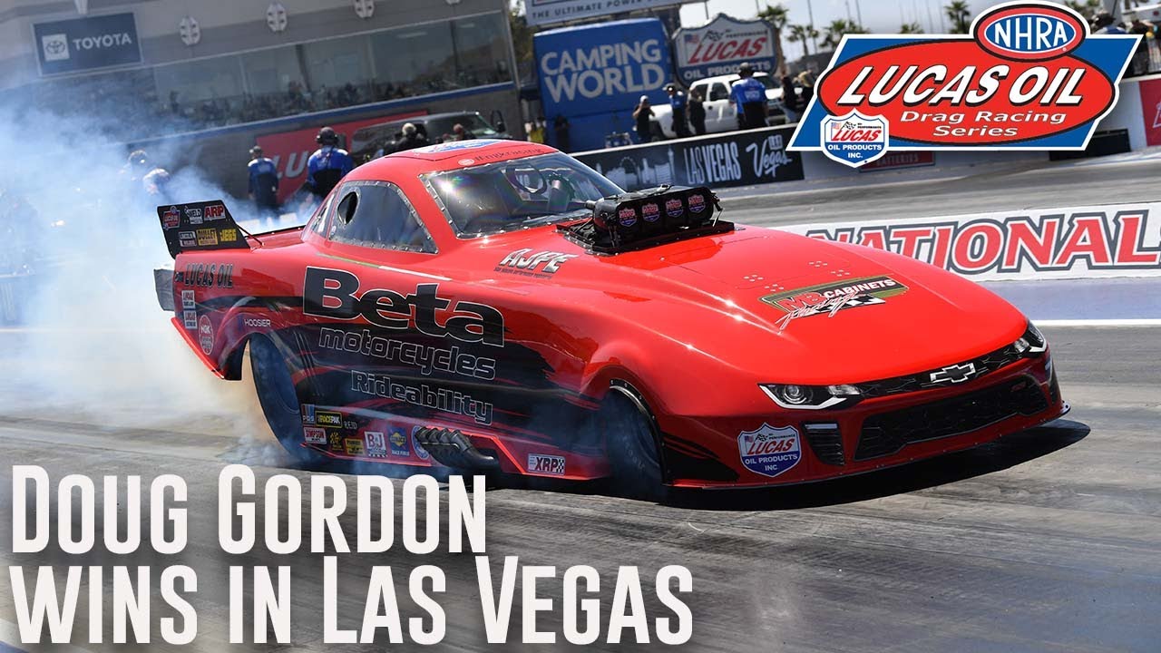 Doug Gordon wins Top Alcohol Funny Car at NHRA Four-Wide Nationals