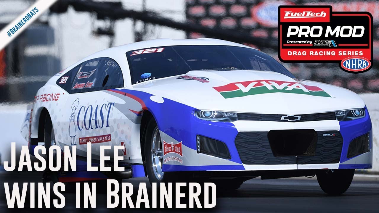 Jason Lee wins Pro Mod at Lucas Oil National
