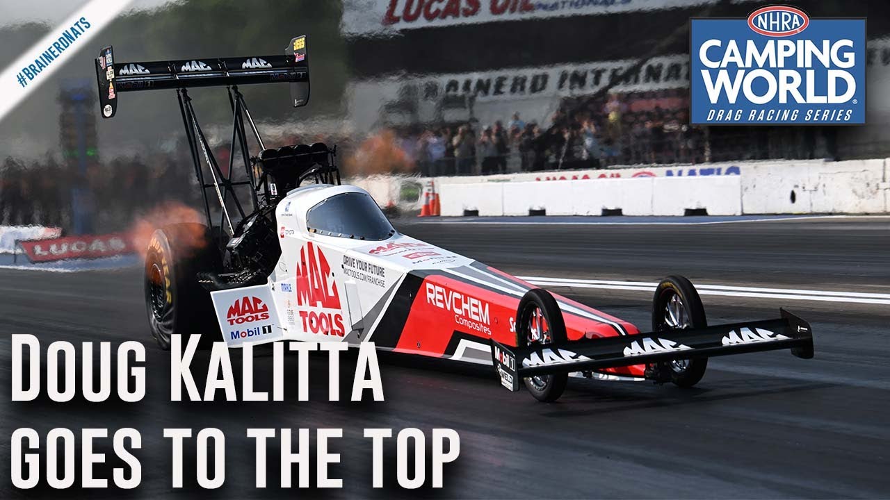 Doug Kalitta goes to the top Friday at Lucas Oil Nationals