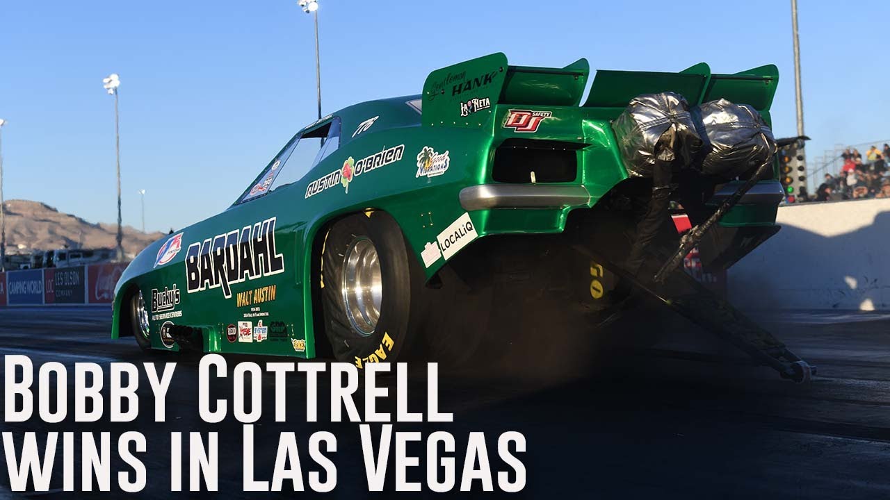 Bobby Cottrell wins Legends Nitro Funny Car in Las Vegas