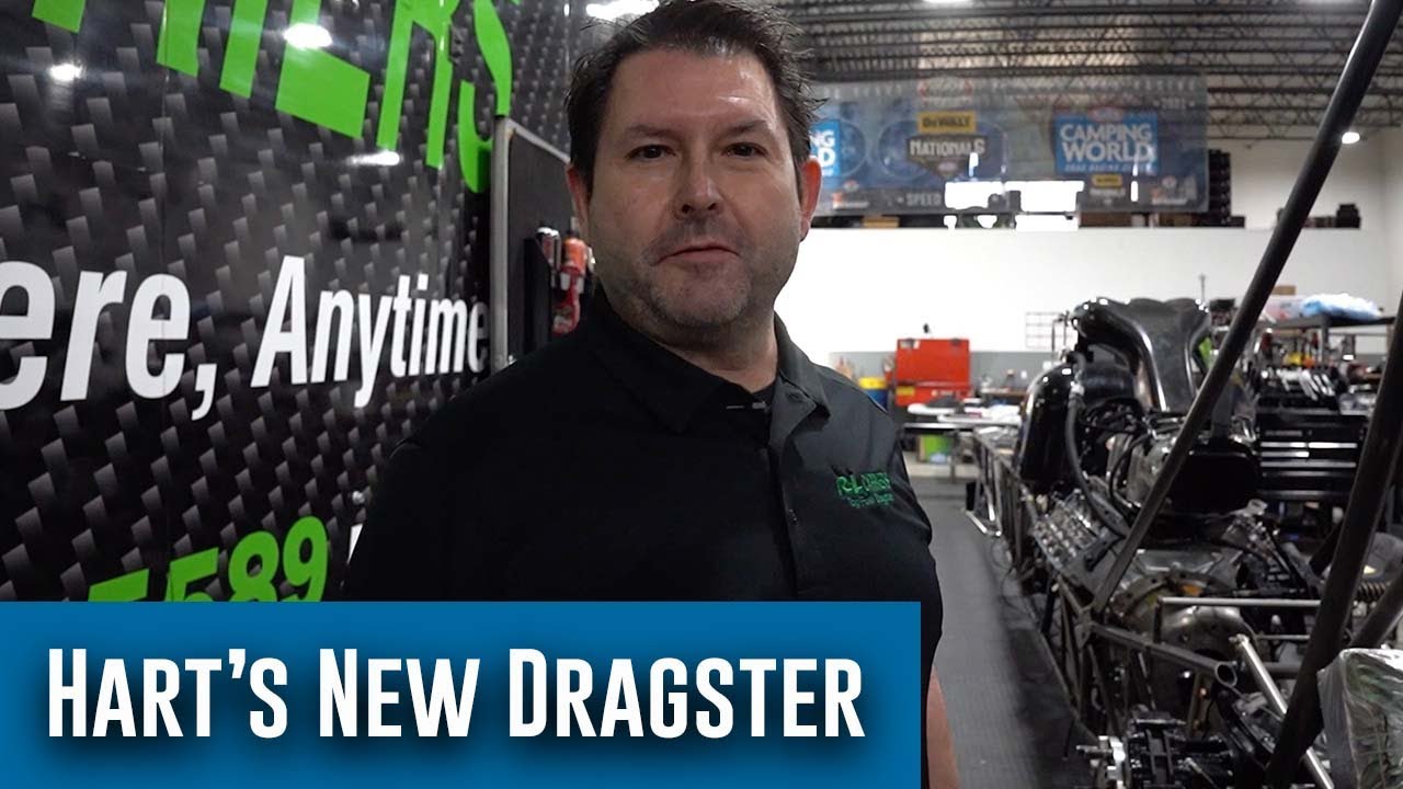 Ron Douglas gives an up-close look at Josh Hart's new dragster