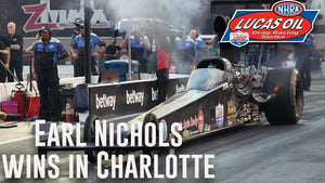 Earl Nichols wins Top Alcohol Dragster at Betway NHRA Carolina Nationals