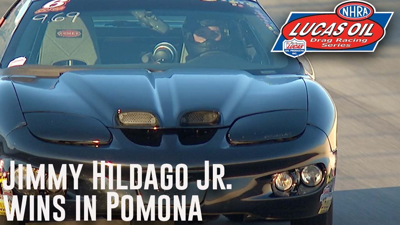 Jimmy Hildago Jr. wins Super Stock at Auto Club NHRA FInals