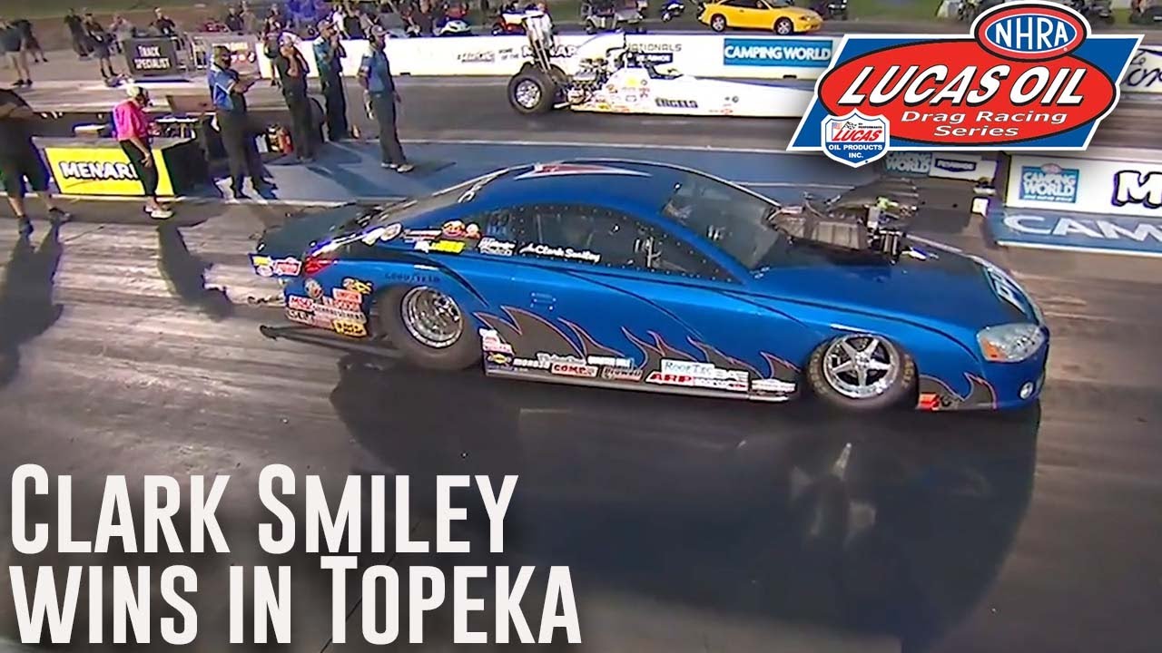 Clark Smiley wins Comp Eliminator at Menards NHRA Nationals