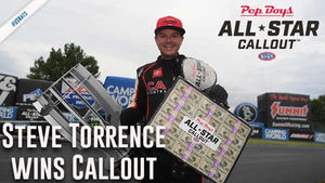 Steve Torrence wins the Pep Boys Top Fuel All-Star Callout