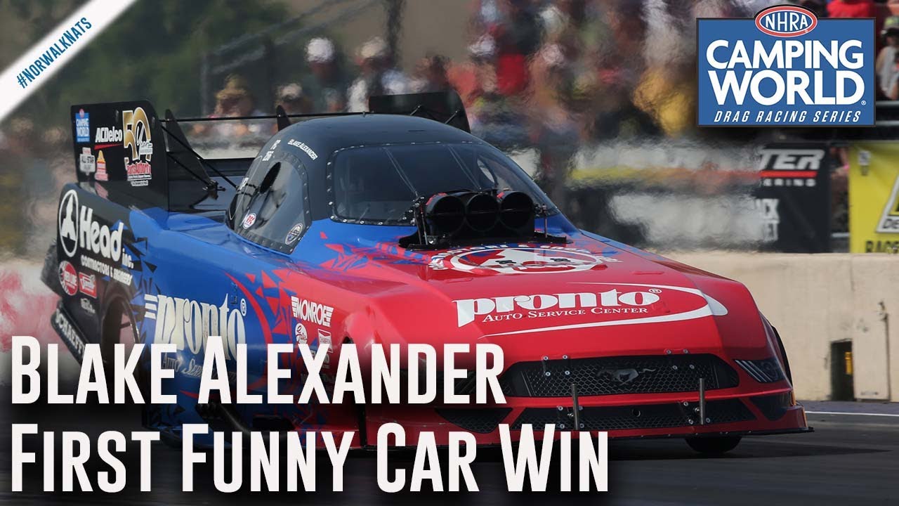 Blake Alexander earns first career Funny Car win