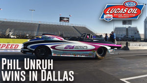 Phil Unruh wins Super Gas at Texas NHRA FallNationals