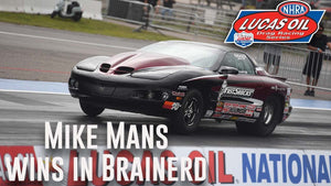 Mike Mans wins Super Stock at Lucas Oil NHRA Nationals