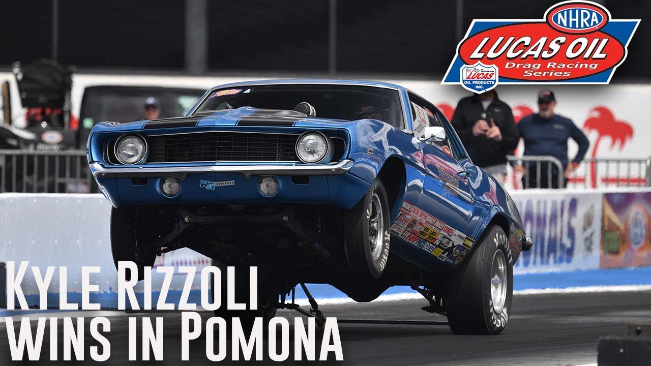 Kyle Rizzoli wins Stock at Lucas Oil NHRA Winternationals