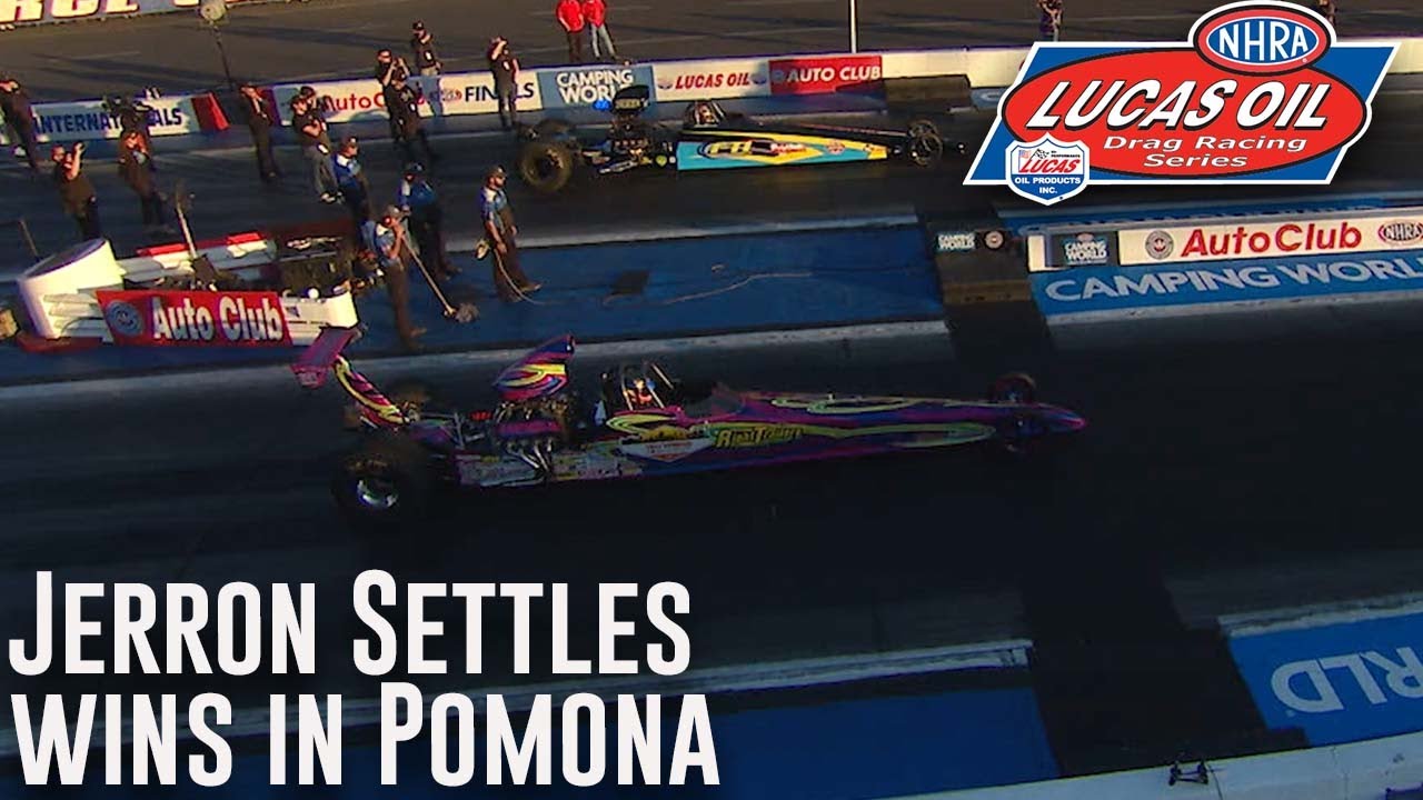 Jerron Settles wins Super Comp at Auto Club NHRA FInals