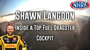 Shawn Langdon takes you inside the cockpit for a Top Fuel run