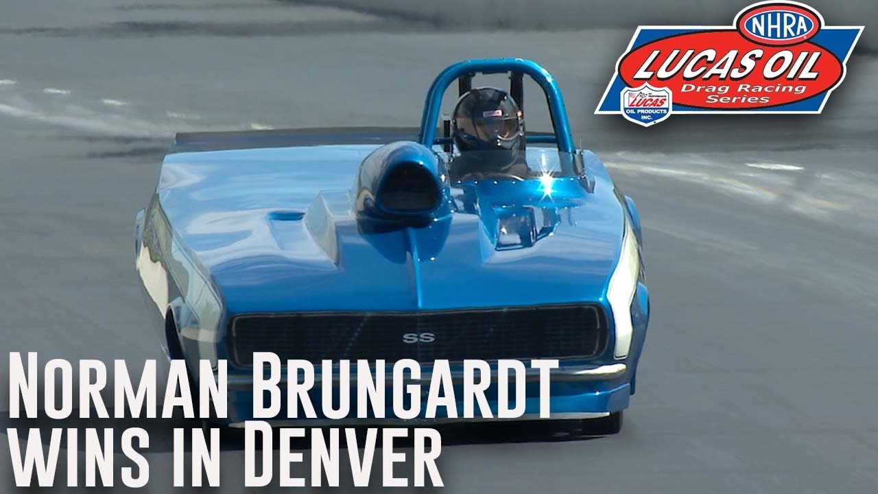 Norman Brungardt wins Super Gas at Dodge Power Brokers NHRA Mile-High Nationals