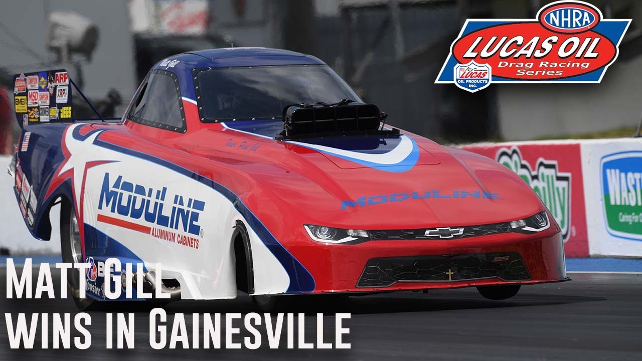 Matt Gill wins Top Alcohol Funny Car at the AMALIE Motor Oil NHRA Gatornationals