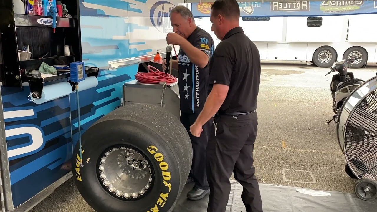 Talking Pro Stock tires with the Total Seal team