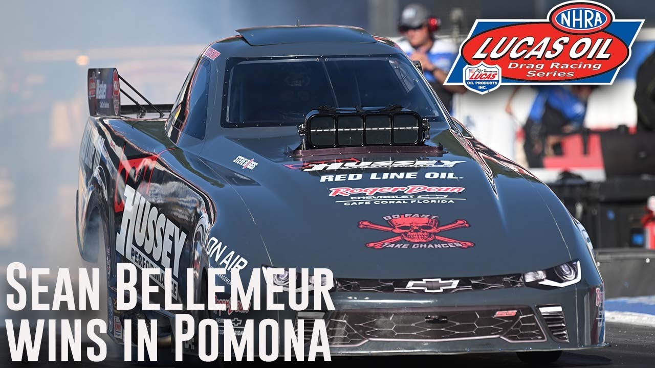 Sean Bellemeur wins Top Alcohol Funny Car at Auto Club NHRA FInals