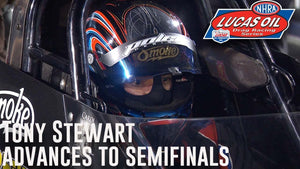 Tony Stewart advances to semifinals in first career national event