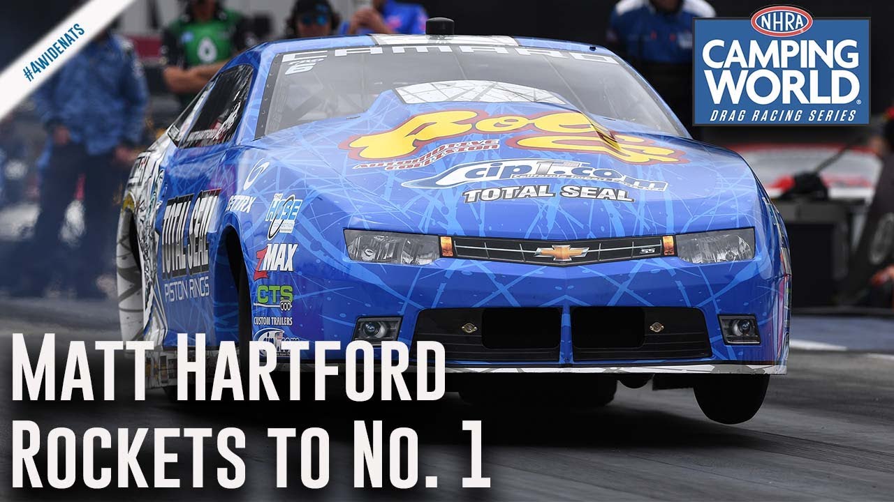 Matt Hartford rockets to No. 1 Qualifier