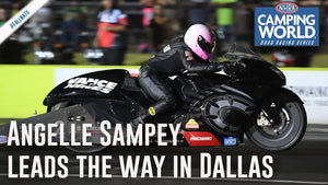 Angelle Sampey leads the way in Dallas