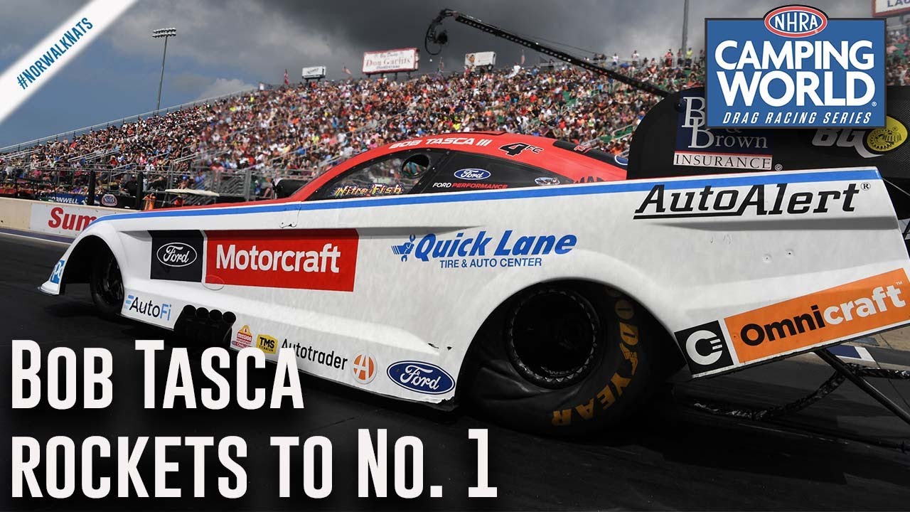 Bob Tasca rockets to No. 1 Qualifier in Norwalk