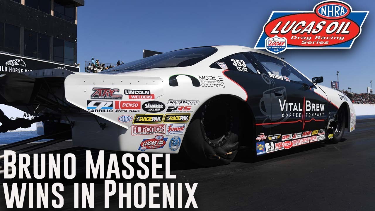 Bruno Massel wins Comp Eliminator at NHRA Arizona Nationals