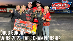 Doug Gordon wins 2023 Top Alcohol Funny Car Championship