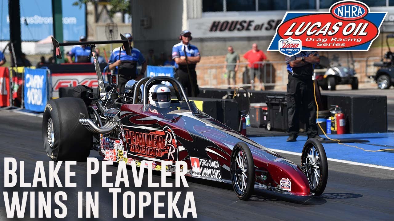Blake Peavler wins Top Dragster at Menards NHRA Nationals
