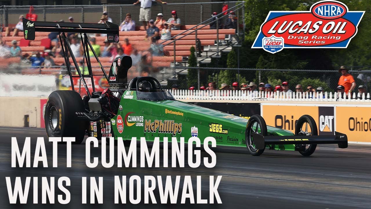 Matt Cummings wins Top Alcohol Dragster at Summit Racing Equipment NHRA Nationals