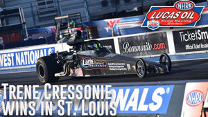 Trene Cressonie wins Super Comp at the NHRA Midwest Nationals