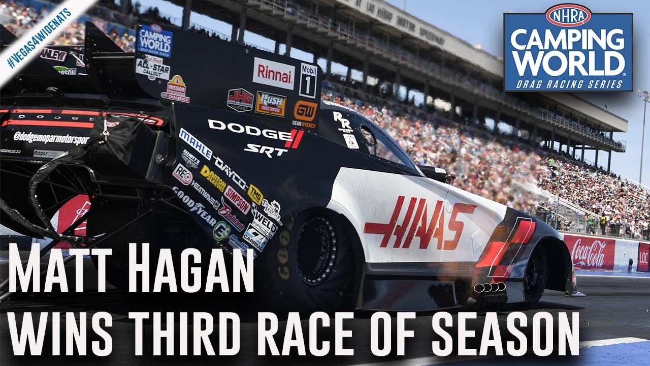 Matt Hagan wins his third race of season in Las Vegas