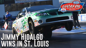 Jimmy Hidalgo wins Stock at NHRA Midwest Nationals