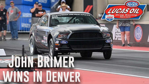 John Brimer wins Stock at the Dodge Power Brokers NHRA Mile-High Nationals