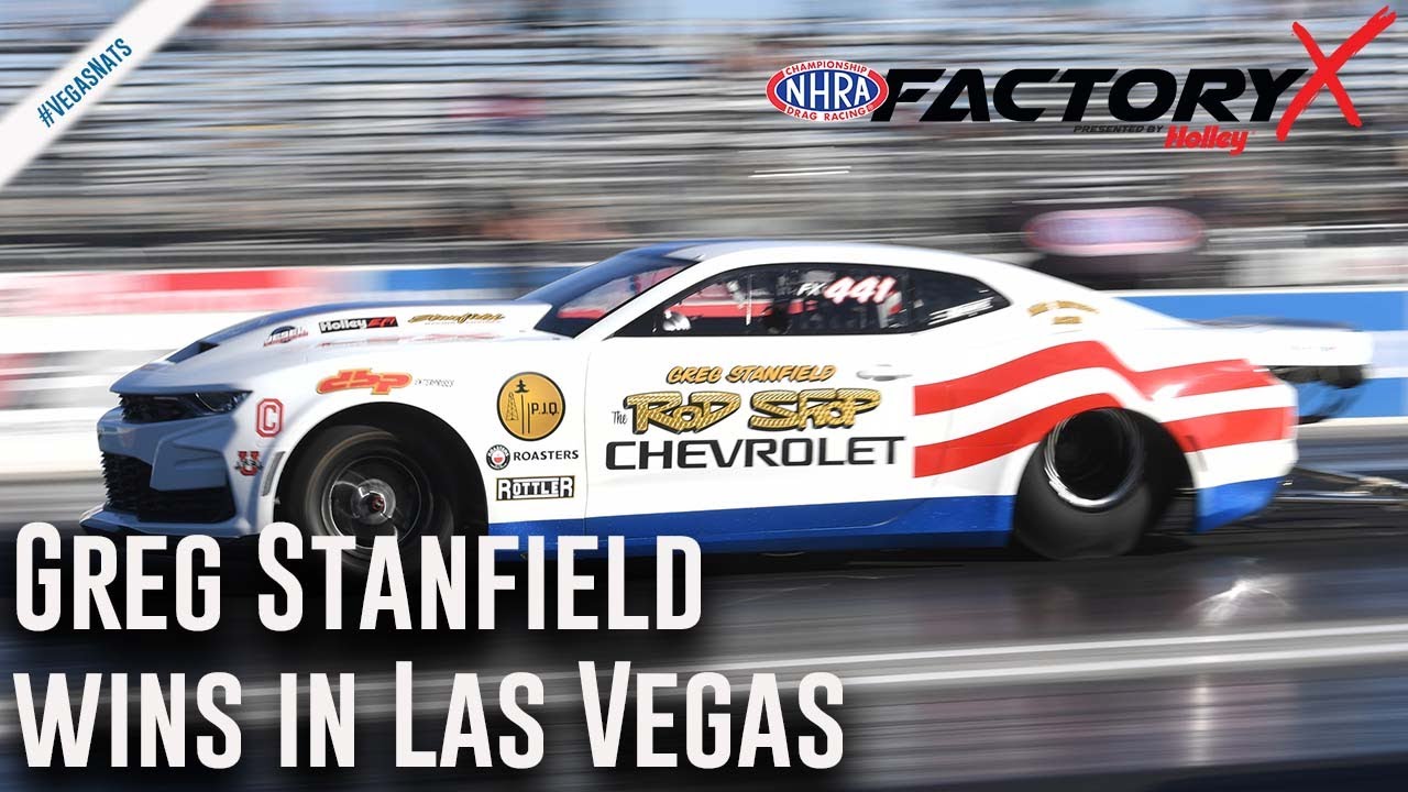 Greg Stanfield wins Factory X at the NHRA Nevada Nationals