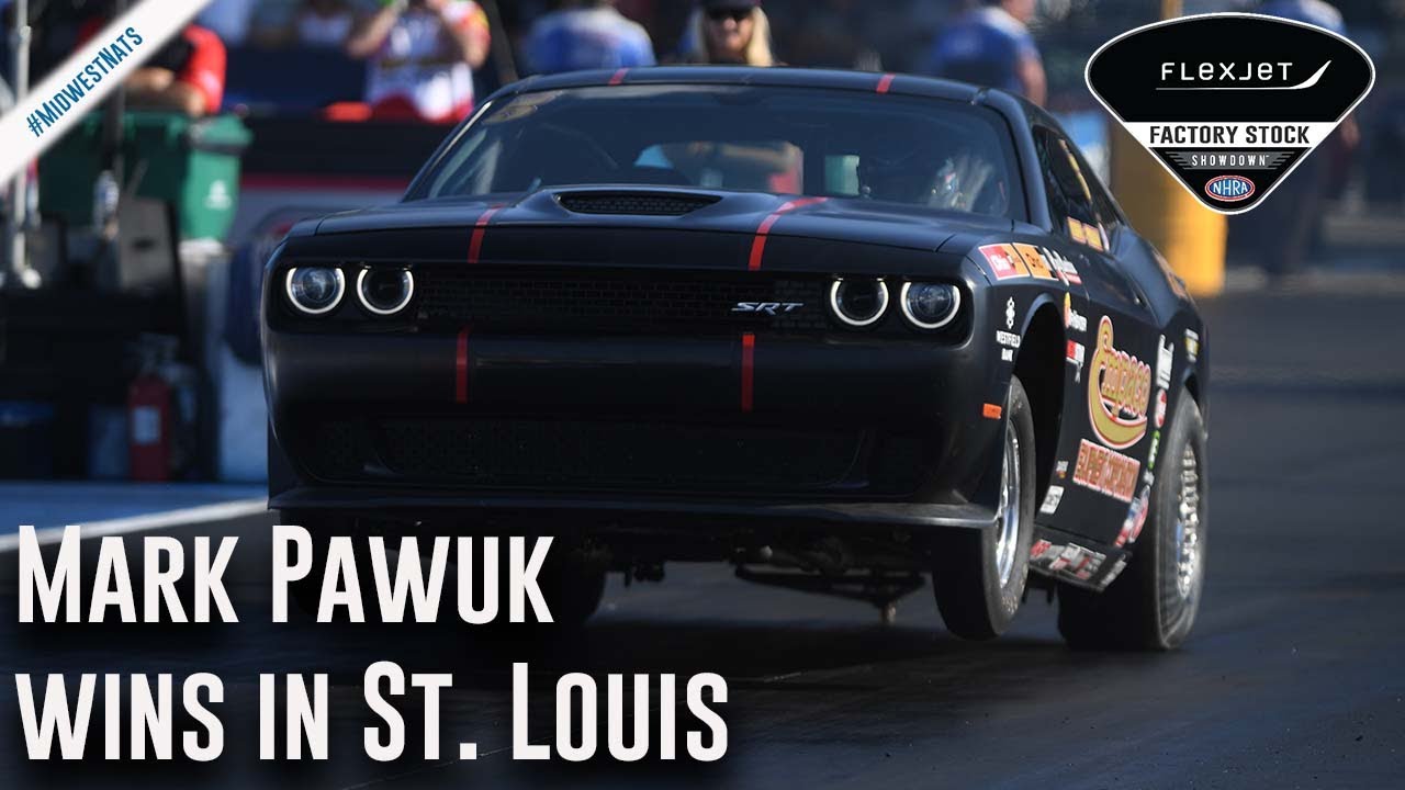 Mark Pawuk wins Factory Stock Showdown at the NHRA Midwest Nationals