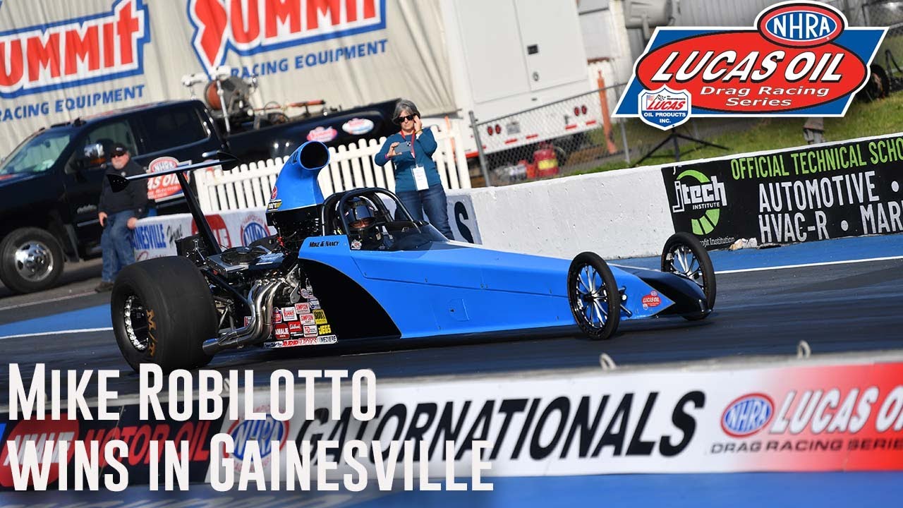 Mike Robilotto wins Super Comp at the AMALIE Motor Oil NHRA Gatornationals
