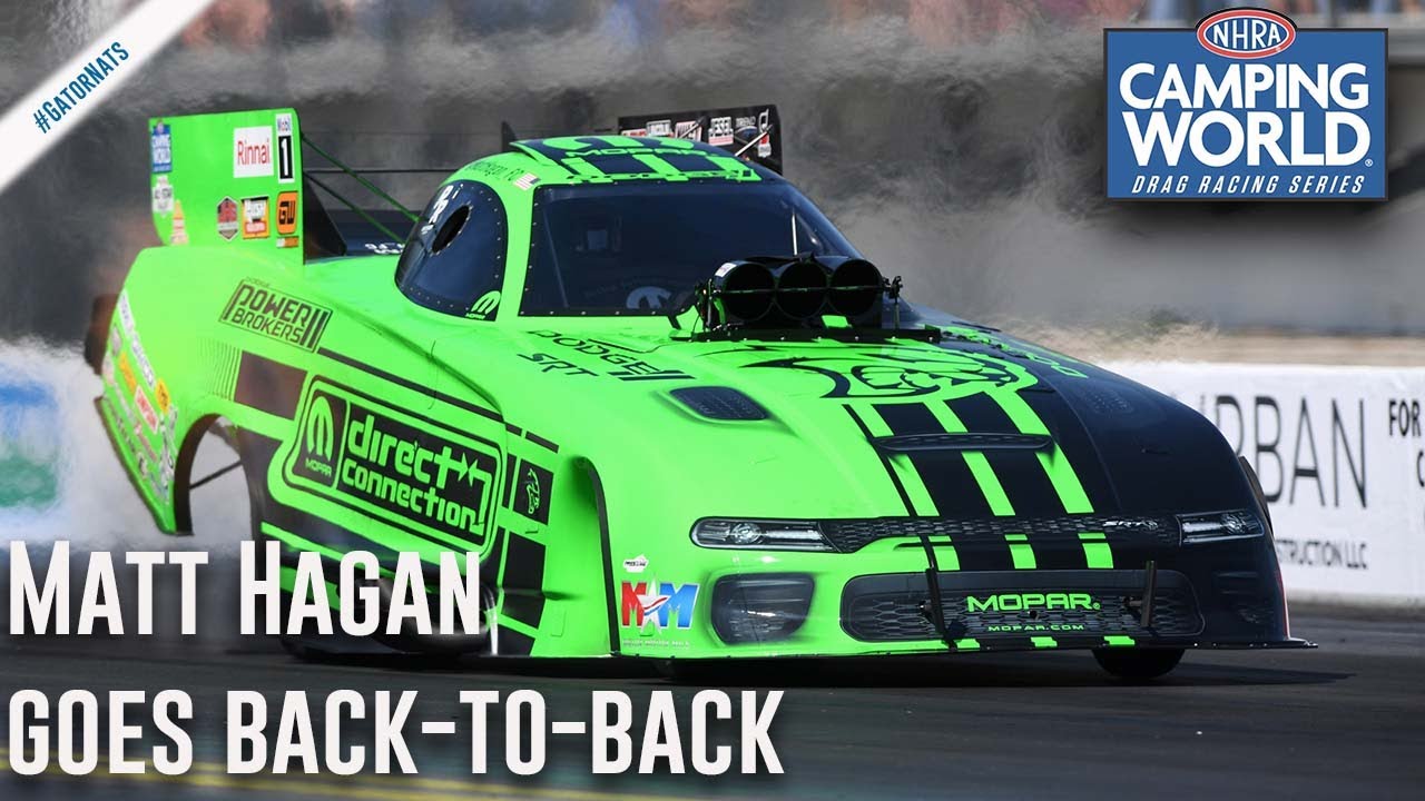 Matt Hagan goes back-to-back at #Gatornats