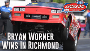 Bryan Worner wins Super Stock at Virginia NHRA Nationals