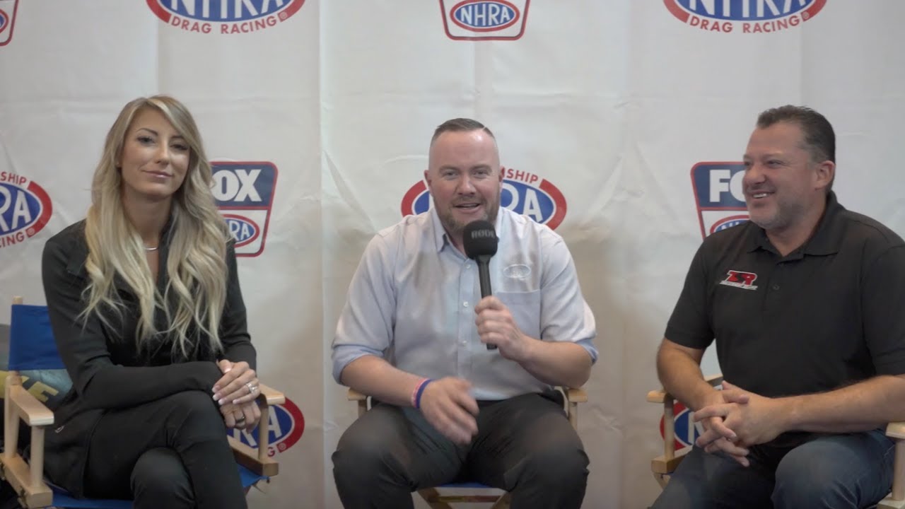 Tony Stewart and Leah Pruett discuss preparation for 2022 NHRA season! | PRI 2021