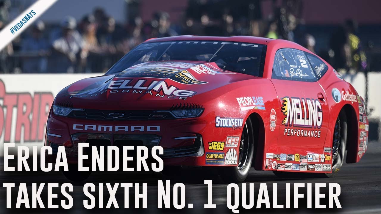 Erica Enders secures sixth No. 1 qualifier of the season