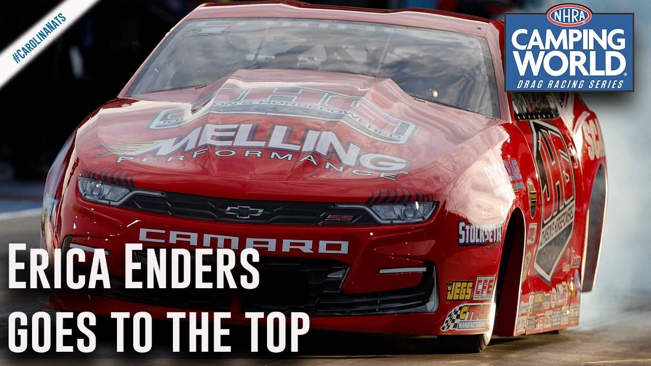 Erica Enders goes to the top Friday in Charlotte