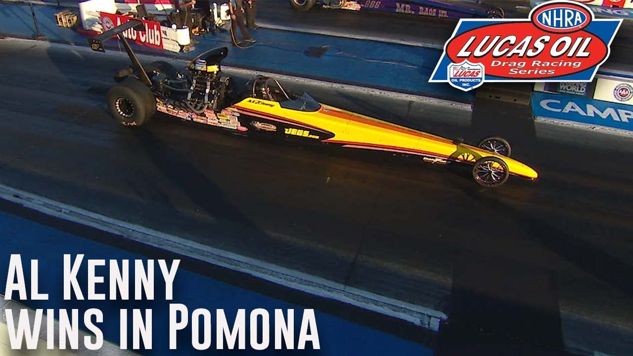 Al Kenny wins Top Dragster at Auto Club NHRA FInals