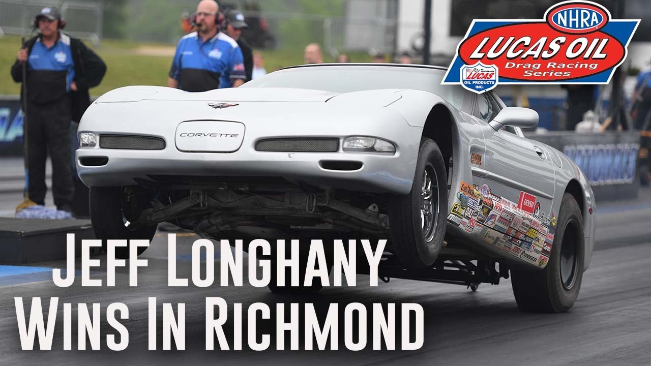 Jeff Longhany wins Stock at Virginia NHRA Nationals