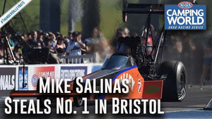 Mike Salinas takes No. 1 qualifier in Bristol