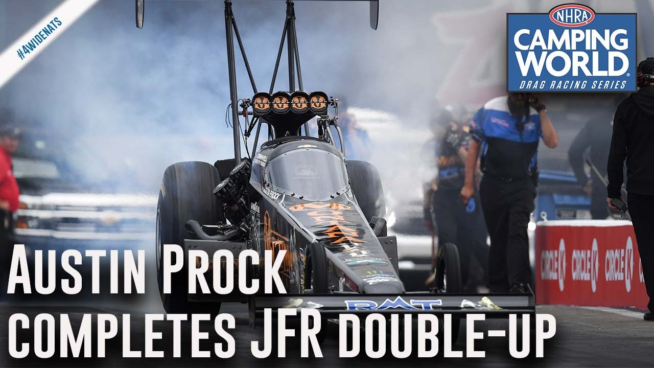 Austin Prock completes John Force Racing double-up