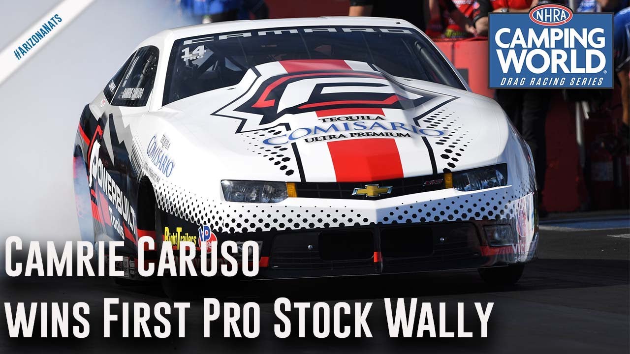 Camrie Caruso wins FIRST career Pro Stock Wally