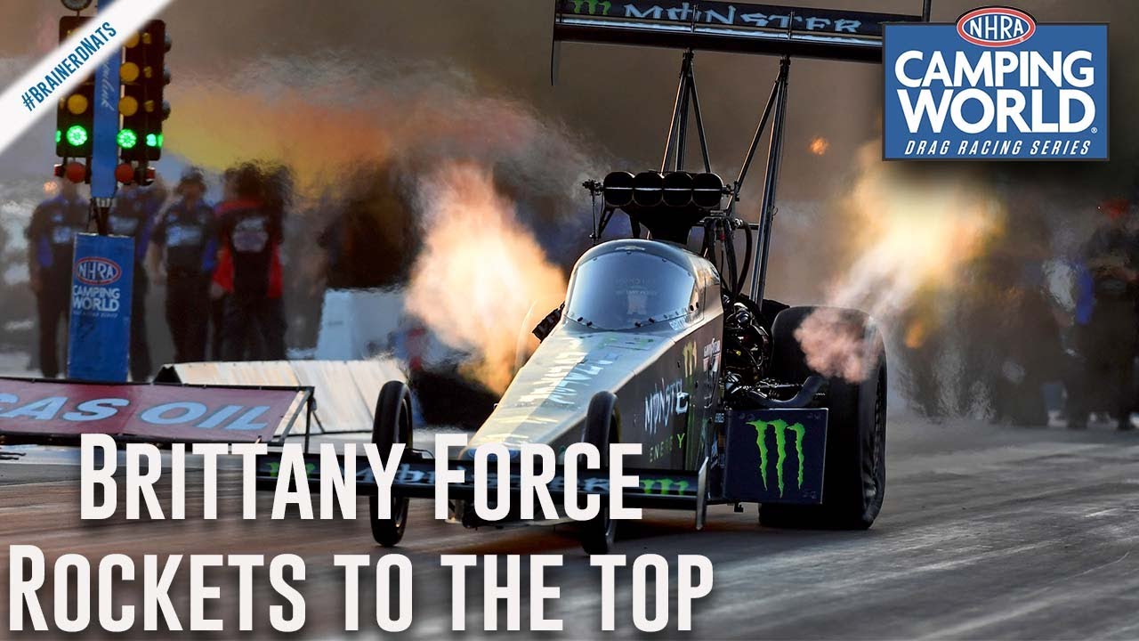 Brittany Force rockets to the top Friday in Brainerd