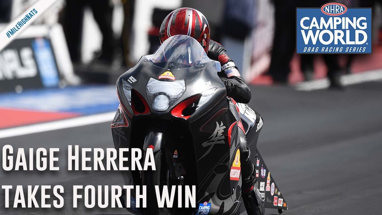 Gaige Herrera wins his Fourth event of the season